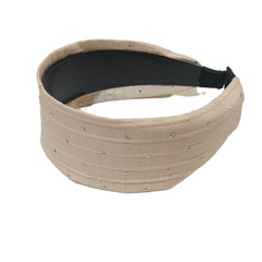 Wide Textured Sparkly Headband