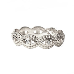 Evil Eye Band Ring
