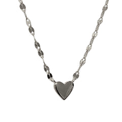 Heart Twist Chain Necklace