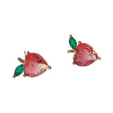 Kerry Apple Heart Studs