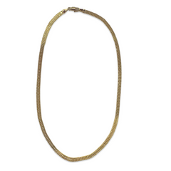 Azira Gold Filled 4mm 16” Flat Woven Necklace