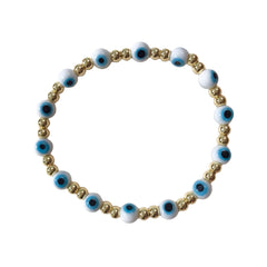 Beaded Evil Eye Bracelet