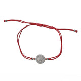 Geovana Baguette Red Thread Bracelet