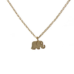 Tiny Elephant Necklace
