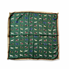 Noellery Horse Design Magnetic Scarf