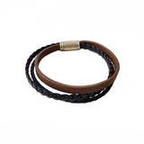 Kory Braided Leather Bracelet