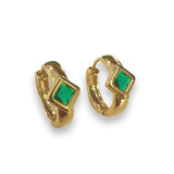 Kerry Diamond Emerald Huggies