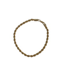 Gold Filled 5mm 10” Rope Chain Anklet
