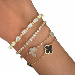 Opaline Oval Tennis Bracelet