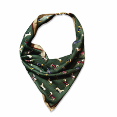Noellery Horse Design Magnetic Scarf