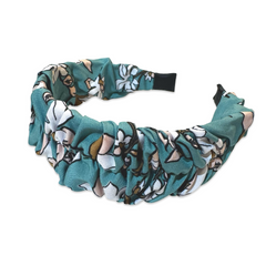 Flower Ruched Headband