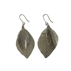 Filigree Leaf Drop Earrings