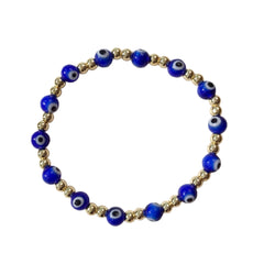 Beaded Evil Eye Bracelet