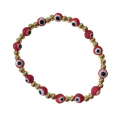 Beaded Evil Eye Bracelet