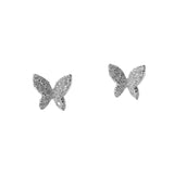 Butterfly Pave Studs