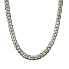 John Gold Filled 24” 8mm Long Cuban Buckle Chain