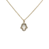 Hamsa Mother of Pearl Necklace