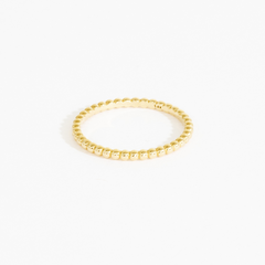 Ellen Ball Beaded Ring