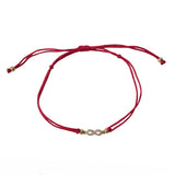 Infinity Tiny Red Thread Bracelet