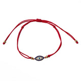 Evil Eye CZ Red Thread Bracelet