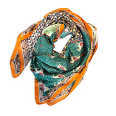 Horse Silk Scarf