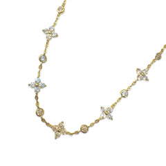 Ally Mini Flora Cluster Bezel Station Bracelet