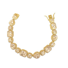 Azira Geo Mix 7” Tennis Bracelet