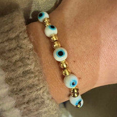 Beaded Evil Eye Bracelet