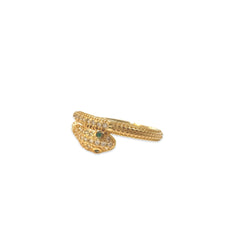 Gold Filled Snake Sparkle Ring