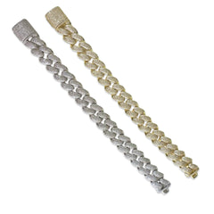 Joellery Pave Gold Filled Chain Bracelet