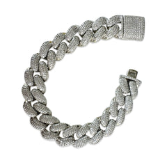 Joellery Pave Gold Filled Chain Bracelet