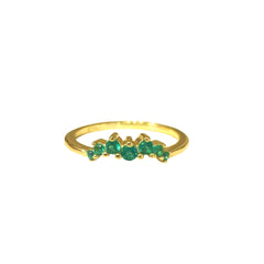 Noelia Cluster Ring