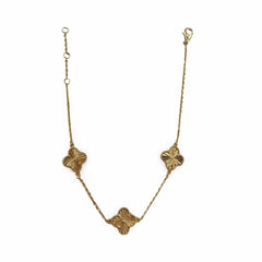 Ridged Flora Station Bracelet