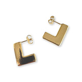 Goldie Gold Filled Square Edge Open Hoops