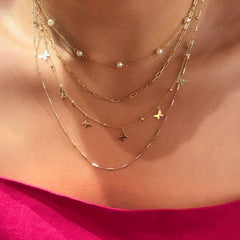 Butterfly Charms Necklace