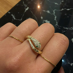 Snake Emerald Ring