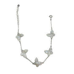 Butterfly Family Charm Bracelet