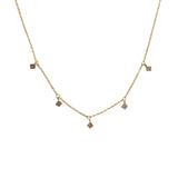 Kerry Multi Diamond Dangling Necklace