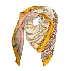 Horse Silk Scarf