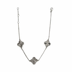 Ridged Flora Station Bracelet