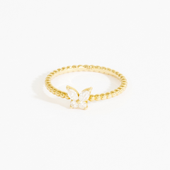 Valeria Diamond Butterfly Ring