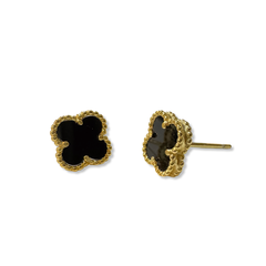 Flora Gemstone Bezel Small Studs