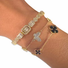 Bailey Baguette  7” Tennis Bracelet