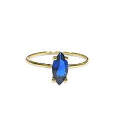 Marquis Birthstone Ring