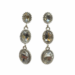 Ovaline  Station Drop Earrings