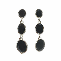 Ovaline  Station Drop Earrings