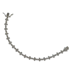 Breanna Flora Tennis Bracelet