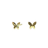 Tiny Plain Butterfly Earrings