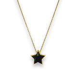 Color Star Puff Necklace