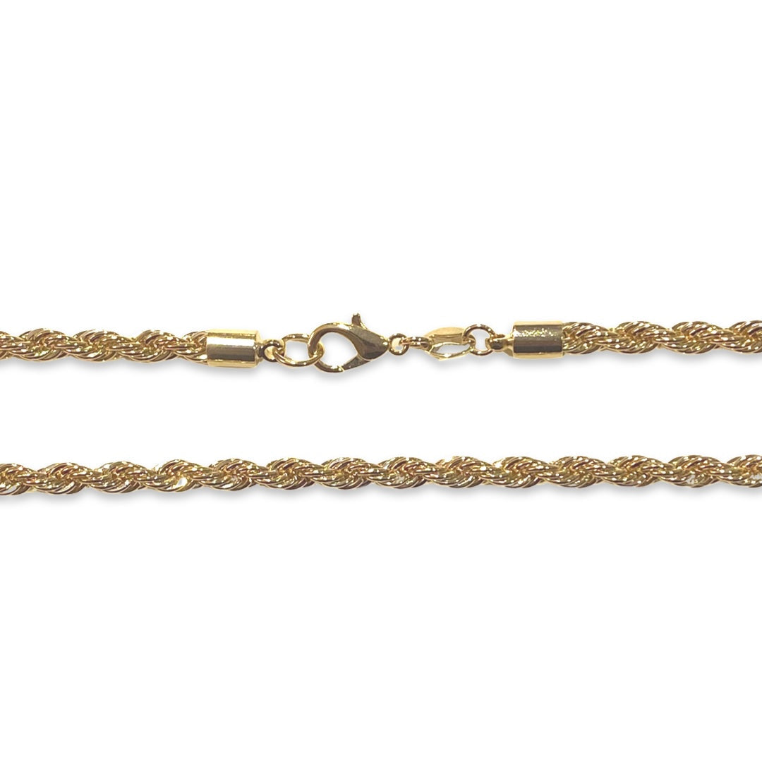 Rope twist sales gold chain